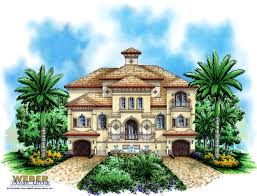 Casa bella offers two different types of apartments: Beach House Plan 3 Story Coastal Mediterranean Style Floor Plan