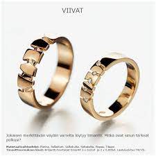 Wedding Ring Finnish Design Wedding Ring Sets Handmade Wedding Rings Unique Engagement Rings Rose Gold