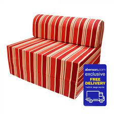 Wall bed sofa + chaise upgrade+ 100cm shelving with optional storage box stylish modern design with a full chaise for relaxing. Uratex Single Foldable Sofa Bed 7 5x36 Home Furniture Abenson Com