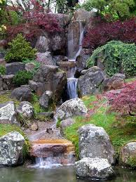 Japanese Garden Waterfall By Richard Chu Waterfalls Backyard Garden Waterfall Backyard Water Feature