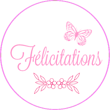 Etiquettes Rondes Felicitations Roses Les Etiquettes Et Tags De Tatalo Carte Felicitation Felicitation Etiquettes Rondes