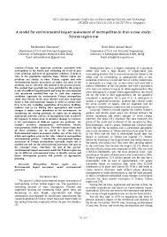 Environmental impact assessment 1 what is environmental impact assessment (eia) 1 why do we need eia? Pdf A Model For Environmental Impact Assessment Of Metropolitan In Iran A Case Study Tehran Region One Elfithri Rahmah Academia Edu
