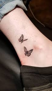 You can even change the placement of the tattoo to your lower back or shoulder and on other interesting designs like a skull or swords to the mix to add layers of meaning to your tattoo. 77 Beautiful Butterfly Tattoos Plus Their Meaning Photos