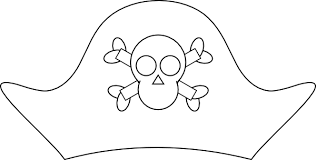 Pirate Hat Template Printable Pirate Hat Template Pirate Hats Pirate Hats For Kids