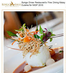 Bunga emas restaurant, קואלה לומפור, federal territory of kuala lumpur, מלזיה 4.0. Malaysian Chef Posts Facebook