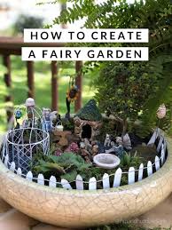 How to start a miniature garden. How To Create A Fairy Garden Hip Humble Style