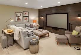 Looking For Awesome Basement Decorating Ideas Check Out Our 15 Ideas That Will Help You Finish Off Any Basement Living Rooms Basement Decor Cottage Interiors