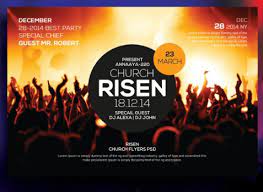 Maybe you would like to learn more about one of these? Free Risen Church Postcard Psd Template Free Png Images Vector Psd Clipart Templates