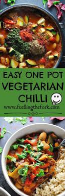 Easy One Pot Vegetarian Chilli This Chilli Is Cheap Healthy And Only Requires One Pan Plus It S Pe One Pot Vegetarian Vegetarian Healthy Vegetarian Dinner