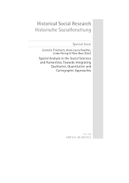 Pdf Theory And Methods In Spatial Analysis Towards Integrating Qualitative Quantitative And Cartographic Approaches In The Social Sciences And Humanities
