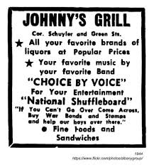 1944 Johnny S Grill Grilling Johnny War Bonds