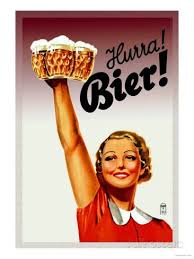 Vintage Hurra Bier Gericault Beer Ad Giclee Art Print Beer Pictures Beer Poster Vintage Beer