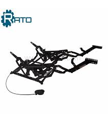 Here, you should look for a bolt or screw in the recliner lever mechanism that connects both. Sofa Mechanism