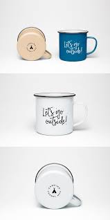 Enamel Mug Psd Mockup Free Download Tasse Mock Up Vaisselle