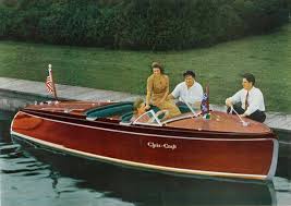It name from the transom design that is in the shape of a half round barrel. Wants Desires Chris Craft Barrel Back A Continuous Lean
