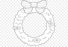 Download transparent christmas garland png for free on pngkey.com. Christmas Tree Line Drawing