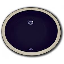 black porcelain ceramic vanity