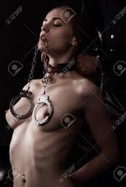 Bdsm アクションで美しいカップルの写真素材・画像素材 Image 75303021