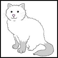 This cat drawing tutorial is a new addition to our ever growing collection of step by step drawing tutorials for all ages. How To Draw Cartoon Cats And Kittens Realistic Felines Drawing Tutorials Drawing How To Draw Cats Drawing Lessons Step By Step Techniques For Cartoons Illustrations