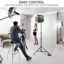 Samtian Led Video Light 600 Led Camera Studio Light Kit Photography Lighting Studiolight Photo Studio Lighting Photography Lighting Kits Studio Photography