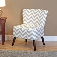 Dorel Living Kinsley Chevron Accent Chair Gray And White Walmart Com Chevron Accent Chairs White Accent Chair Accent Chairs