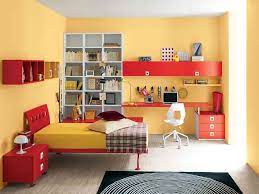Red And Yellow Bedroom Habitaciones Juveniles Habitaciones Amarillas Decoracion Con Amarillo