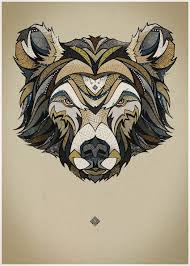 Some Animal Portraits I Did In Between My Other Jobs Bear Art Art Animal Art