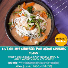 Find nearby places where you can buy chinese food and view menus, user reviews, photos and ratings. Live Online Cooking Class June 6th 2020 Chinese Pan Asian Cooking Class By Archana S Kitchen
