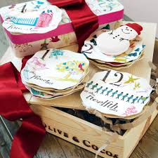 Great news!!!you're in the right place for christmas dessert plates. 12 Days Of Christmas Dinner Plates Olive Cocoa