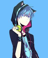 Detras De La Mascara De Natsu Dragneel Anime Boy With Headphones Anime Neko Cute Anime Boy