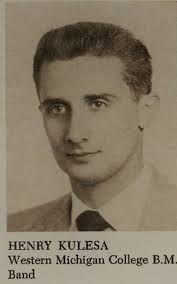 Henry Joseph Kulesa, was born 28 September 1926 Kent County, Michigan.  Henry was a World War II Army veteran. He graduated fro