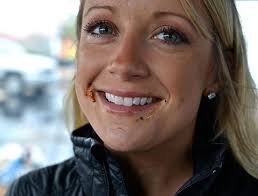 Throw back Thursday to that time @robertjacoblerma caught me with bbq sauce  slathered all over my face. You cant annihilate a plate of ribs without  getting a little sauce here and there