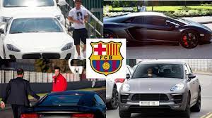 Futbol club barcelona is responsible for this page. F C Barcelona Players Car Collection 2018 Youtube
