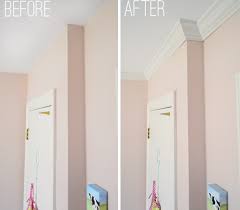 If the bathroom is accumulating moisture or is poorly ventilated, you're going to have real problems using mdf. How To Install Crown Molding Yourself With Video Young House Love