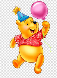 His house is under the name of sanders because a sign that reads mr. Winnie The Pooh Holding Pink Balloon Winnie The Pooh Eeyore Birthday Party Tigger Winnie The Pooh Transparent Background Png Clipart Nohat Free For Designer