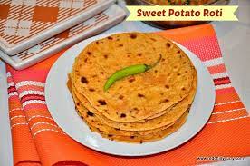 Sweet Potato Roti Sweet Potato Chapati Recipe Roti Boiling Sweet Potatoes North Indian Recipes