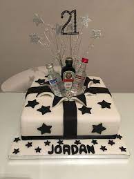 Whether you're celebrating the birth of a new baby or a sweet 16, these birthday cake ideas are worthy of a good time! Jordans 21st Cake 21st Birthday Cake For Guys 21st Birthday Cakes Birthday Cakes For Men