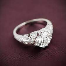 A Rare Edwardian Engagement Ring Edwardian Engagement Ring Vintage Jewellery Rings Edwardian Ring