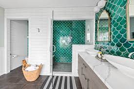 Seattle, wa / 50 mi. Moroccan Mermaid Bathroom Beach Style Bathroom Seattle By Treefrog Design Houzz
