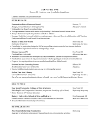 law school resume [with t14
