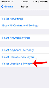 Google maps' ability to track your location depends on your privacy settings. How To Reset Your Location And Privacy Settings On An Iphone 5 Solve Your Tech