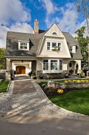 Dutch Colonial Home With Porte Cochere Traditional Exterior House Exterior Diy House Renovations
