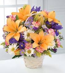 The Natural Wonders Bouquet By Ftd Basket Included Flower Delivery Get Well Flowers Best Online Flowers