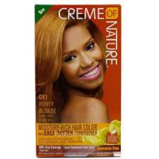 Warm highlights woven through golden blonde hair take you back to long summer days when the sun was in charge of streaking your hair. Amazon Com Creme Of Nature Liquid Hair Color Honey Blonde Beauty