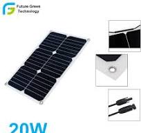 China 20W Flexible Mono-crystalline Photovoltaic Solar ...