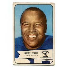 Buddy Young 1954 Topps #38 Card