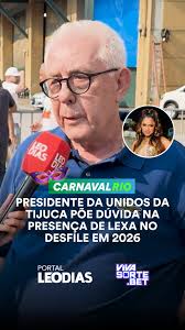 O presidente da escola de samba Unidos da Tijuca, Fernando Horta, comentou  nesta quarta-feira (5/3) sobre a possibilidade da cantora Lexa retornar à  escola de samba no Carnaval de 2026. A cantora ...
