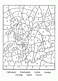 Students need to look for numbers to find out which color they must use in each place. Color By Number Beautiful Unicorn Coloring Page For Kids Education Coloring Pages Pr Unicorn Coloring Pages Horse Coloring Pages Free Printable Coloring Pages