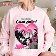 Smooth Like Cocoa Butter BTS Bangtan FanThe Remix Pink Heart Unisex T-Shirt  - Teeruto