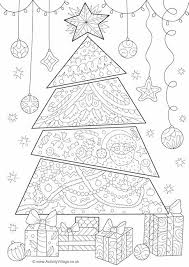 Black And White Christmas Tree Doodle Christmas Tree Doodle Colouring Page Christmas Coloring Pages Christmas Colors Christmas Doodles